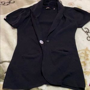 Short sleeve cardigan